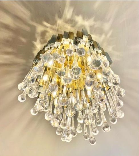 Lustre en gouttes Verre de Murano