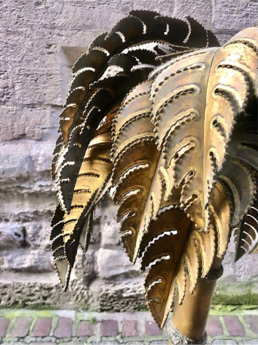 Lampadaire « Palmier » dans le gout de la maison Jansen