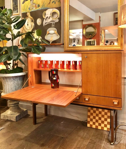 Enfilade haute en teck