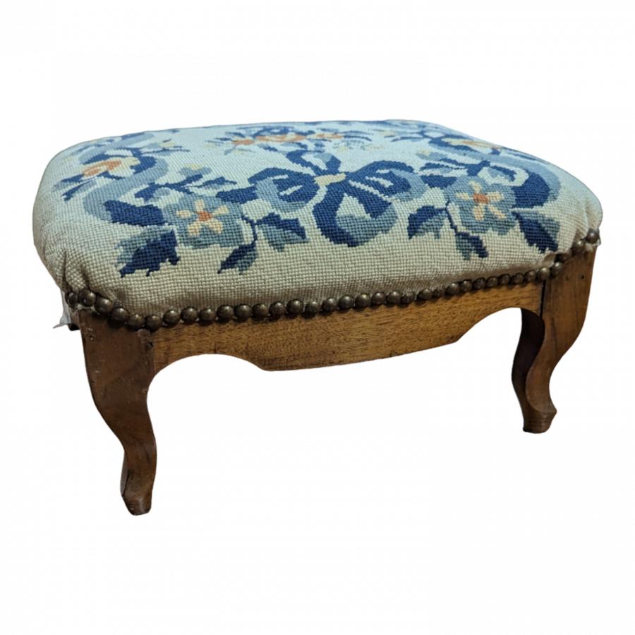 Tabouret repose pied de style Louis XV