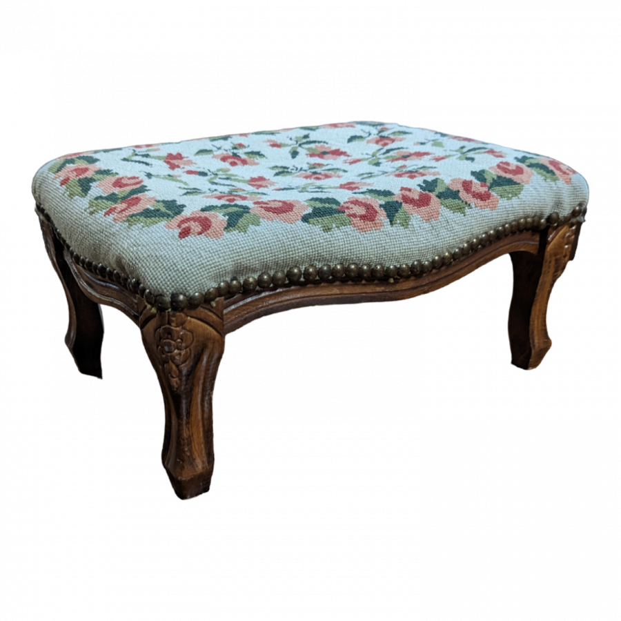 Tabouret repose pied de style Louis XV