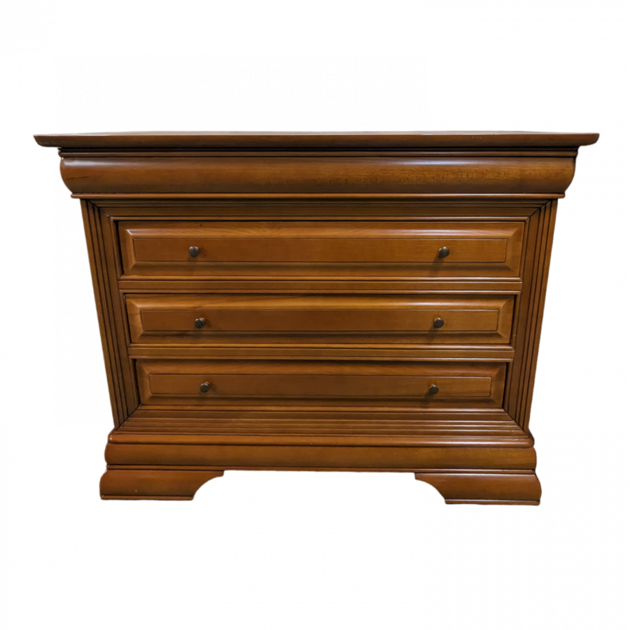 Commode de style Louis Philippe en merisier