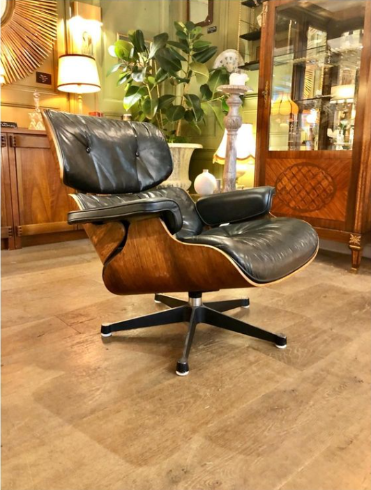 Fauteuil lounge chair d’Eames Édition Mobilier International