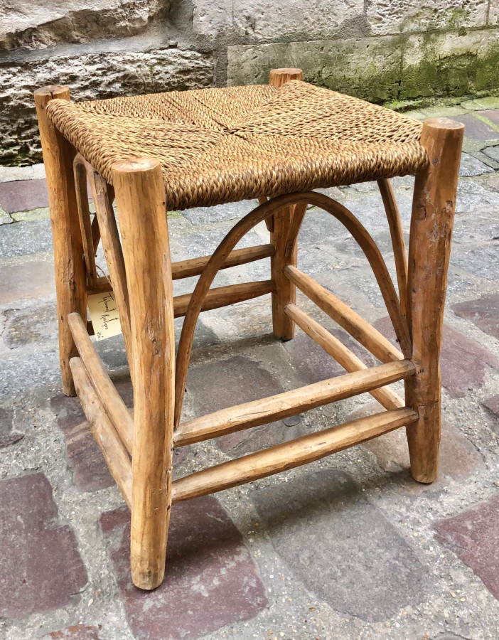 Tabouret rustique