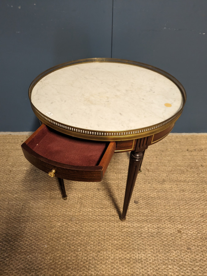 Table Bouillotte de style Louis XVI