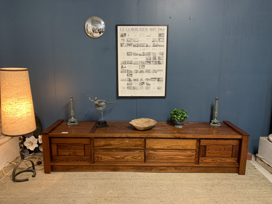 Enfilade moderne en orme dlg de la maison regain