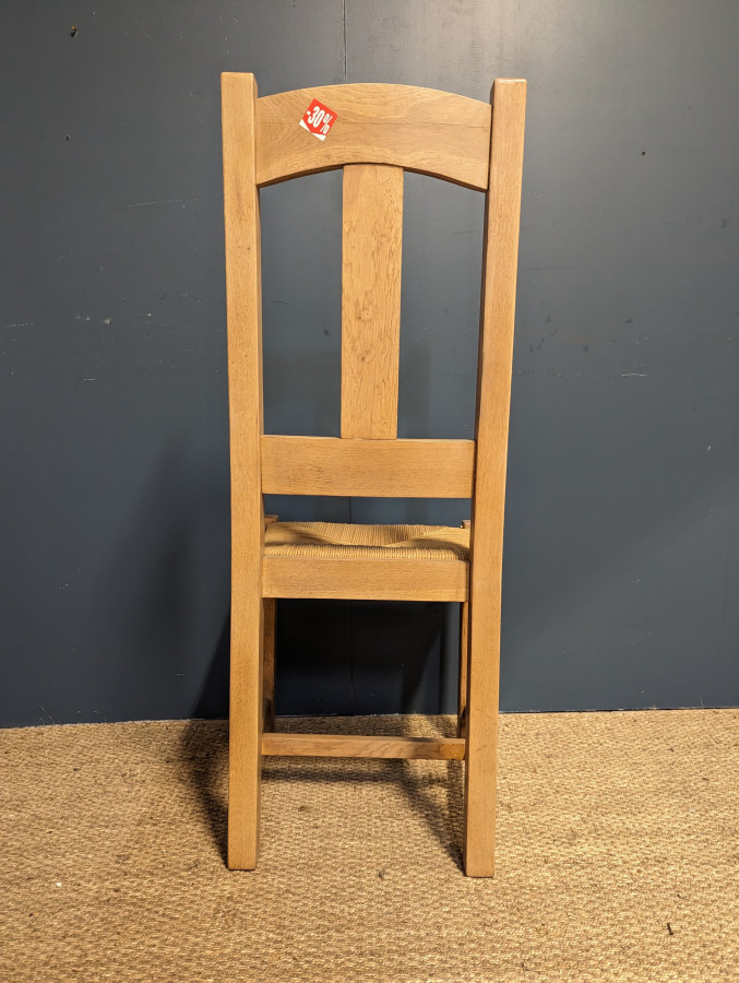 Série de 4 chaises en Chêne