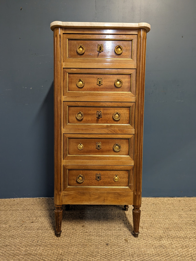 Chiffonier en Acajou de style Louis XVI