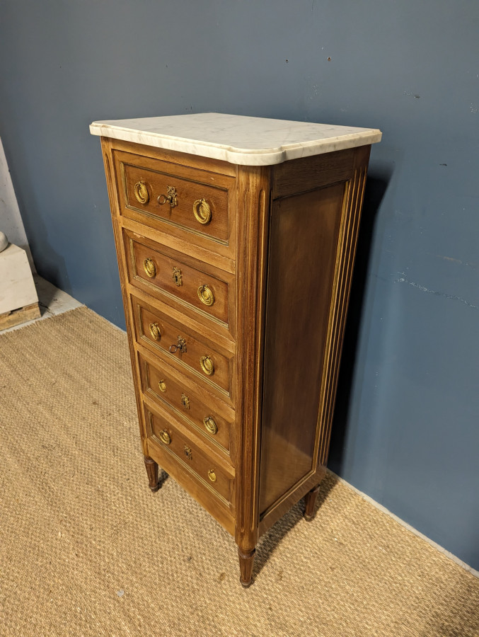 Chiffonier en Acajou de style Louis XVI