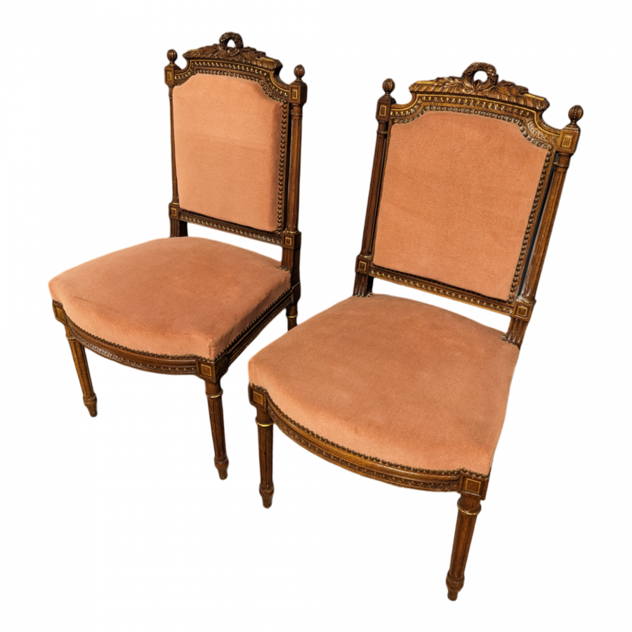 Paire de chaise d'époque Napoléon III