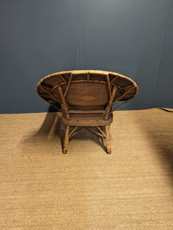 Fauteuil en Rotin