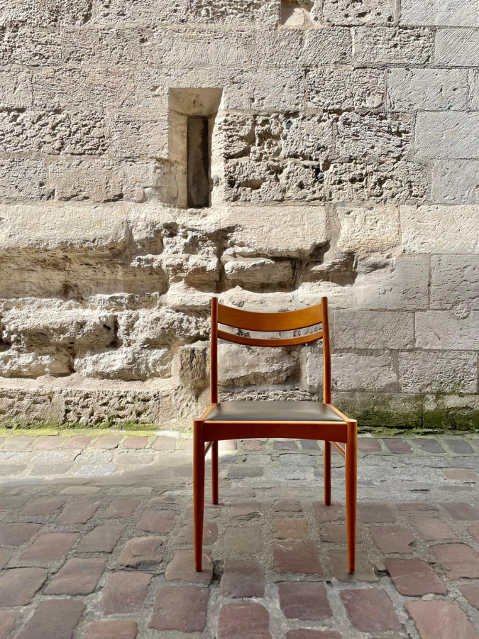 Série de 4 Chaises scandinaves