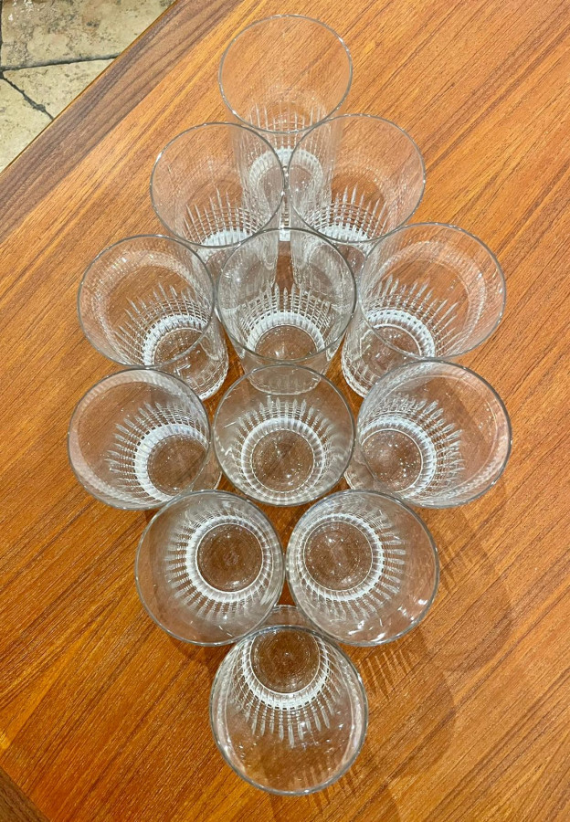 Service de 6 verres maison Baccarat
