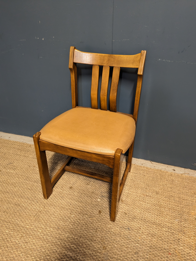 Série de 6 chaises vintage DLG Regain
