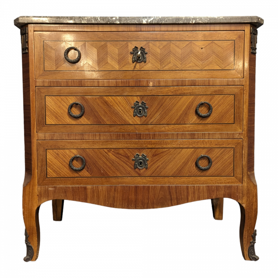 Commode en Marqueterie de style Transition