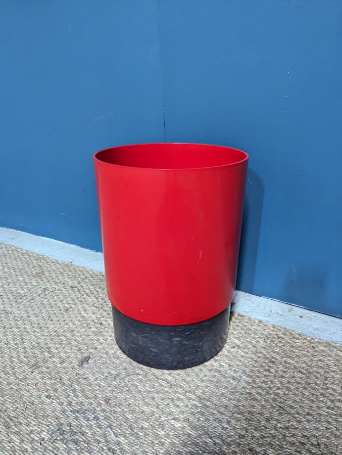 Corbeille Manade Rouge et noire