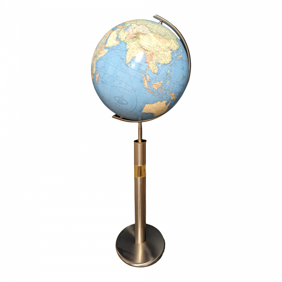 Globe Map Monde années 80