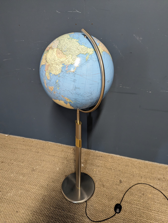 Globe Map Monde années 80