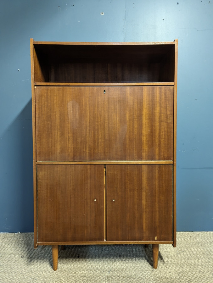 Secrétaire de style scandinave en teck