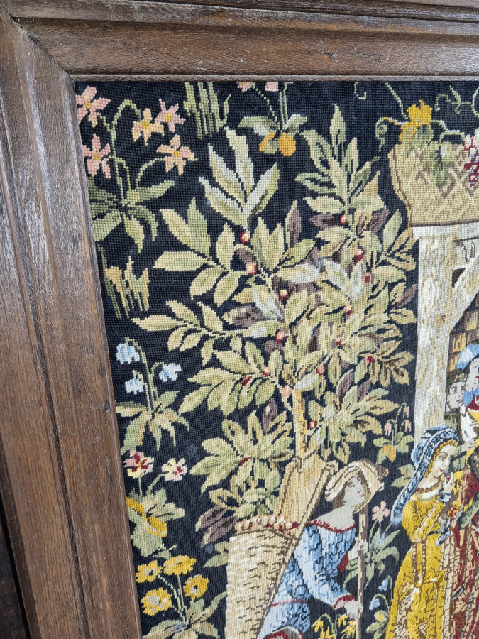 Modèle de tapisserie XVIIe, Les Vendanges