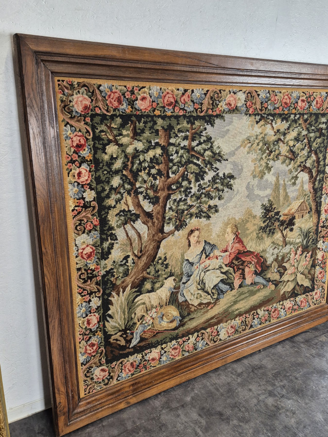 Modèle de tapisserie XVIIe, DLG D'Aubusson