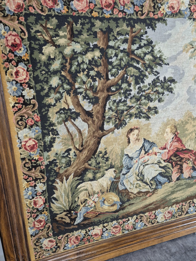 Modèle de tapisserie XVIIe, DLG D'Aubusson