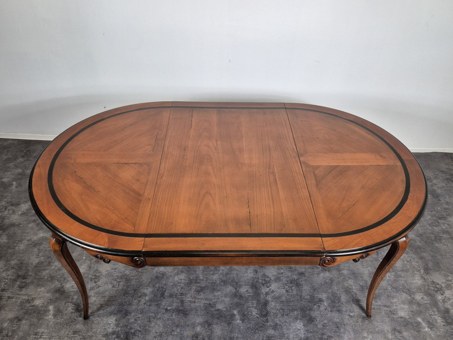 Table de style Régence en Merisier