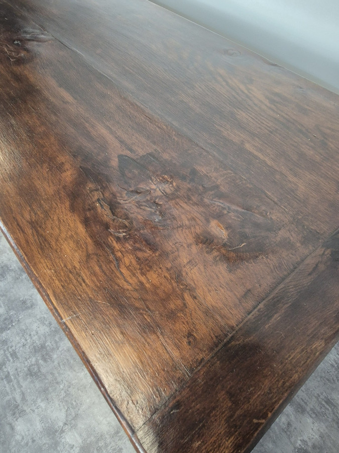 Table de Monastère en Orme Massif