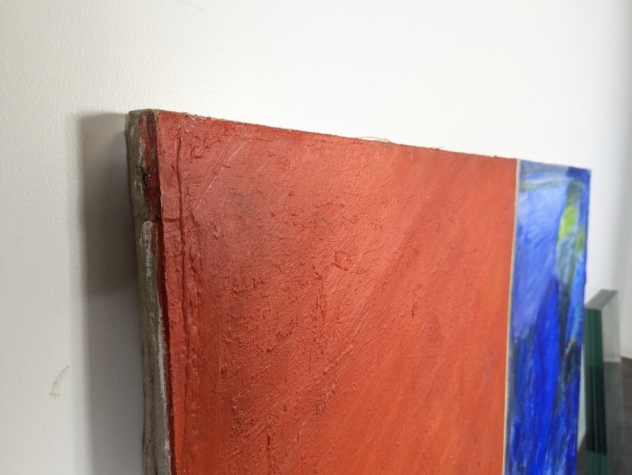 Peinture abstraite de Jean claude Pinchon 1944-1998