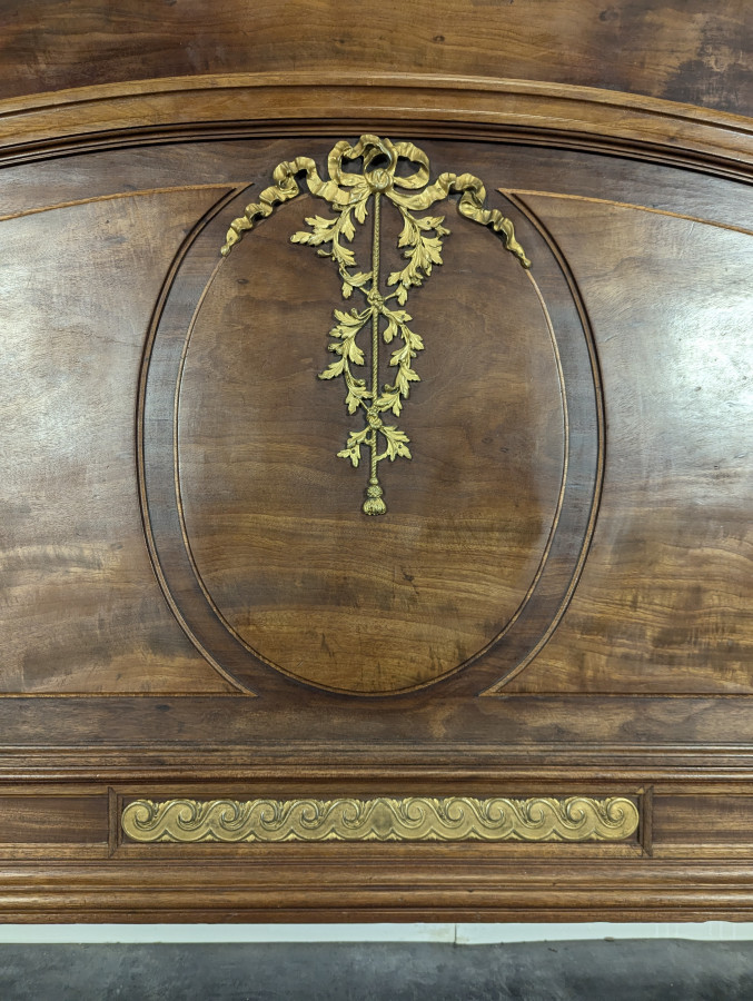 Lit de style Louis XVI en Acajou Faubourg St Antoine
