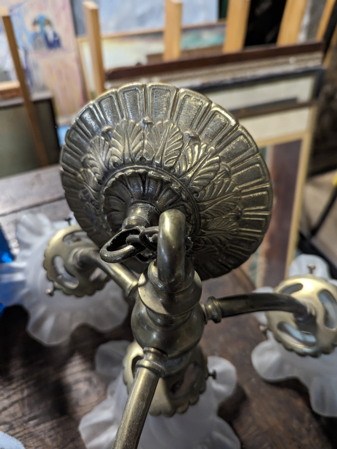 Lustre époque Art Nouveau