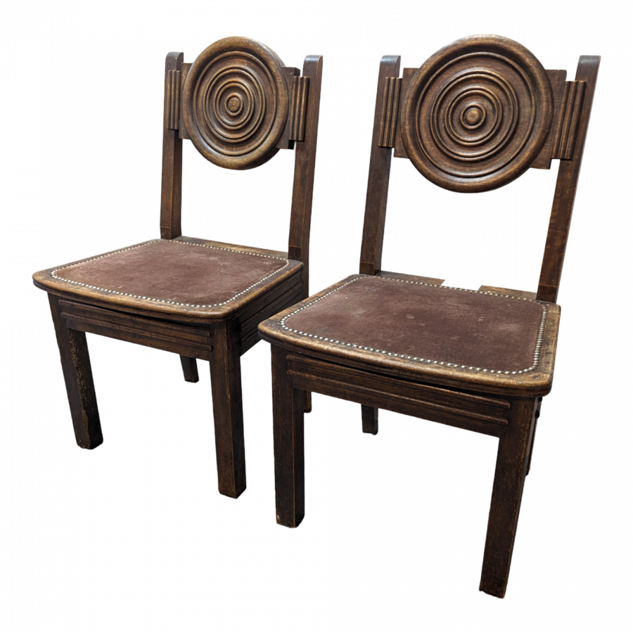 Paire de chaises DLG Courtray