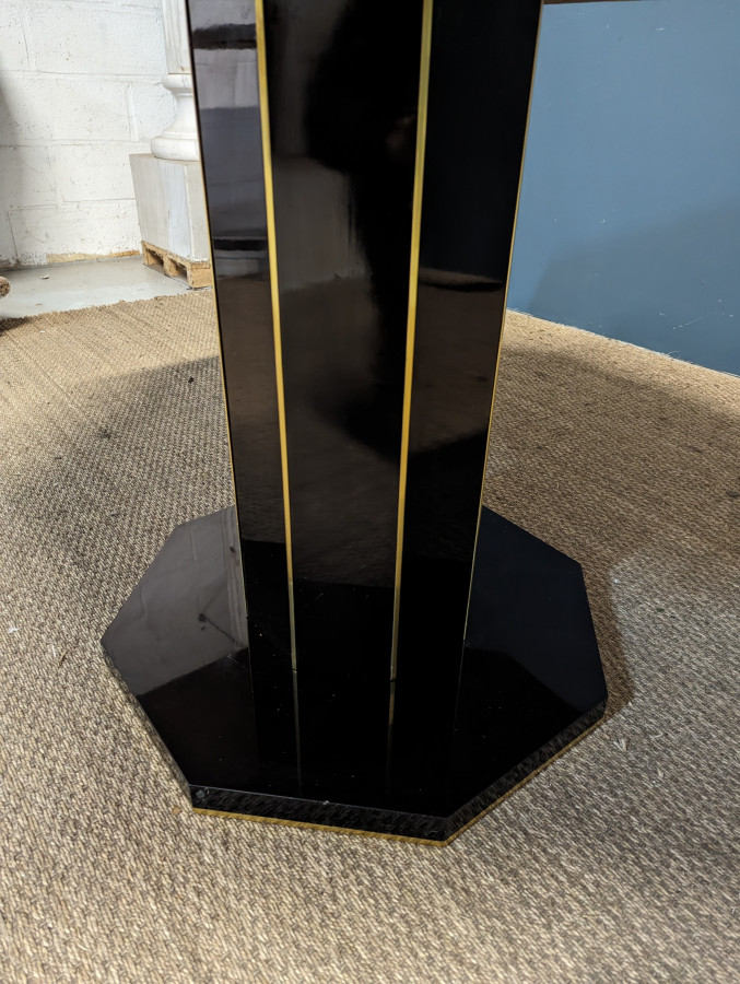 Table plateau Marbre avec Pied Eric Maville