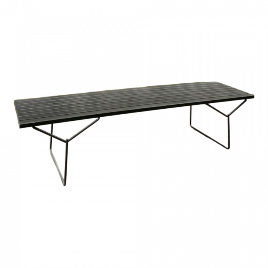Banc Harry Bertoïa noir