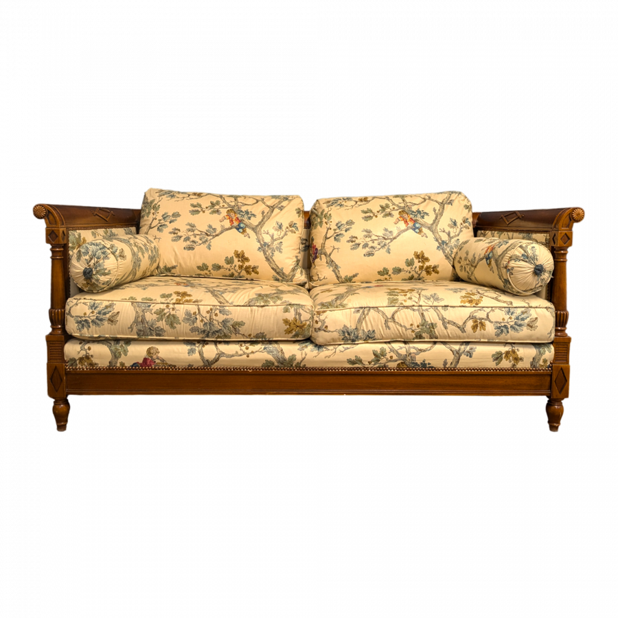 Canapé convertible en Merisier style Directoire