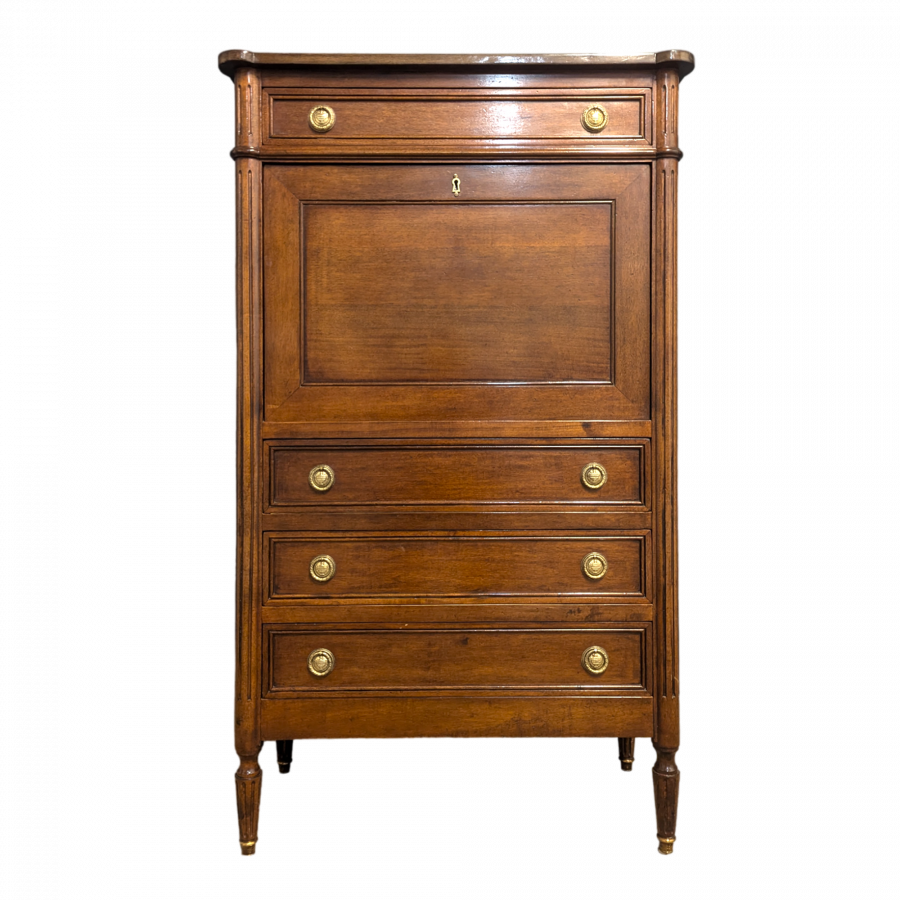 Secrétaire de style Louis XVI en Acajou