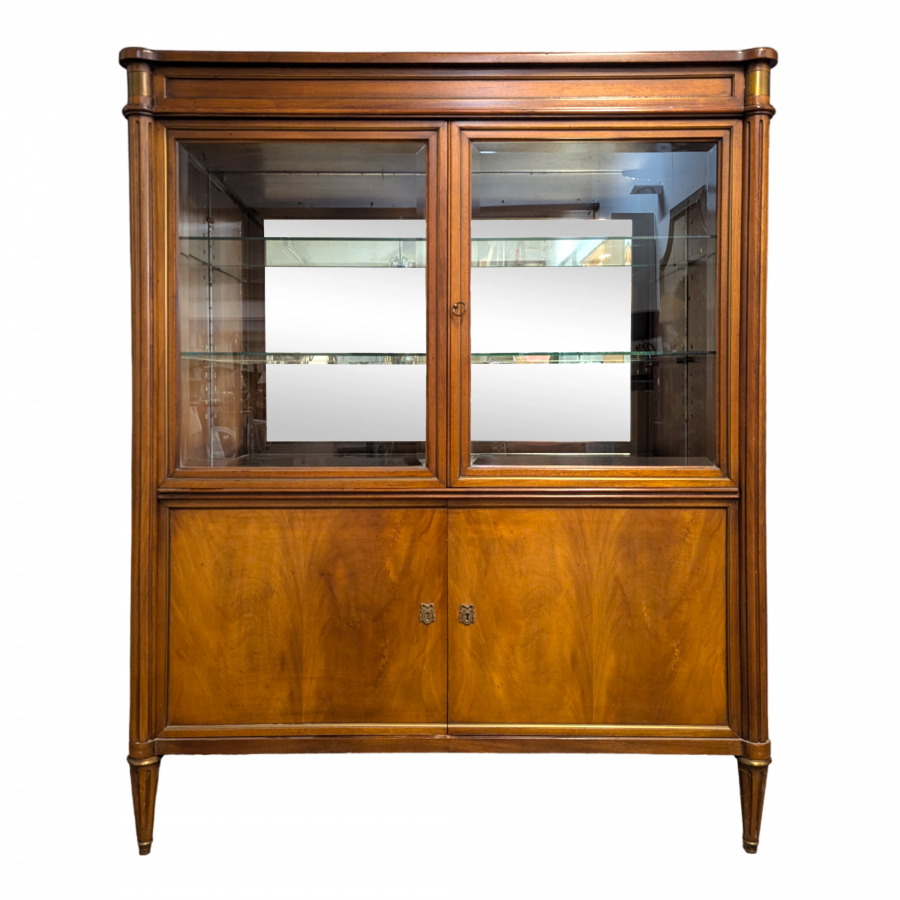 Vitrine en Merisier de style Louis XVI