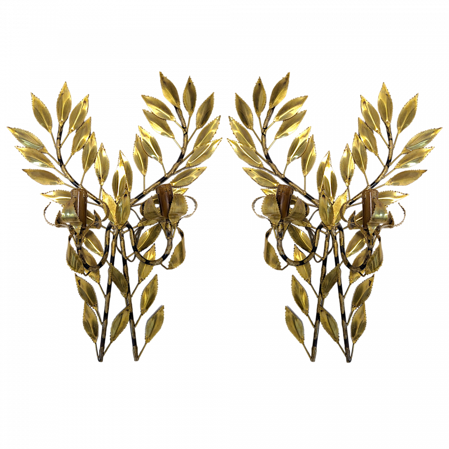 Paire d'appliques de la Maison Jansen