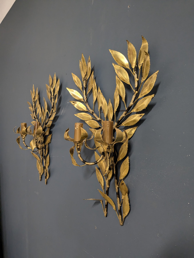 Paire d'appliques de la Maison Jansen