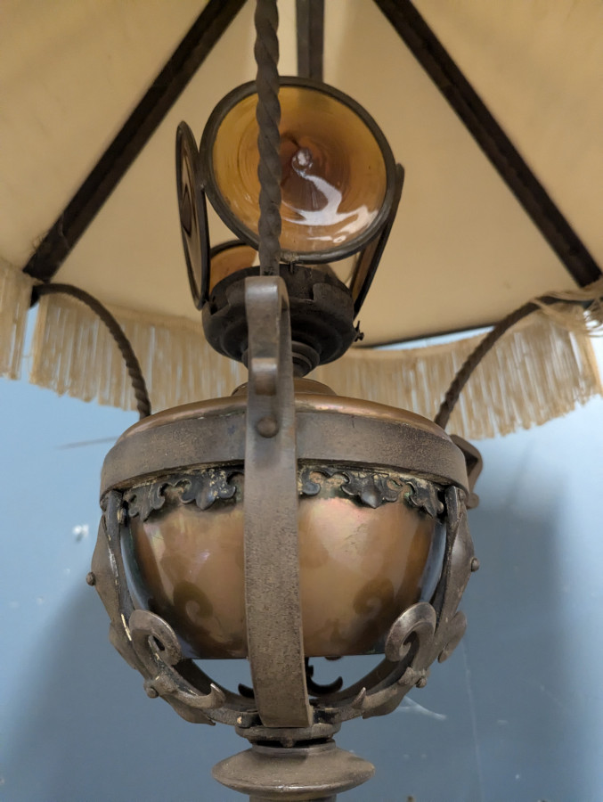 Lampadaire en fer forgé DLG Art and Craft