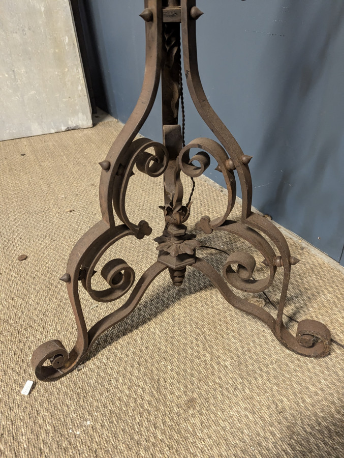 Lampadaire en fer forgé DLG Art and Craft