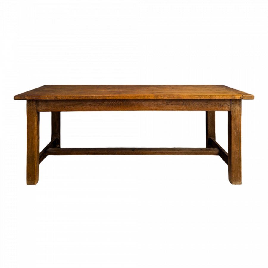 Table de ferme en chêne massif