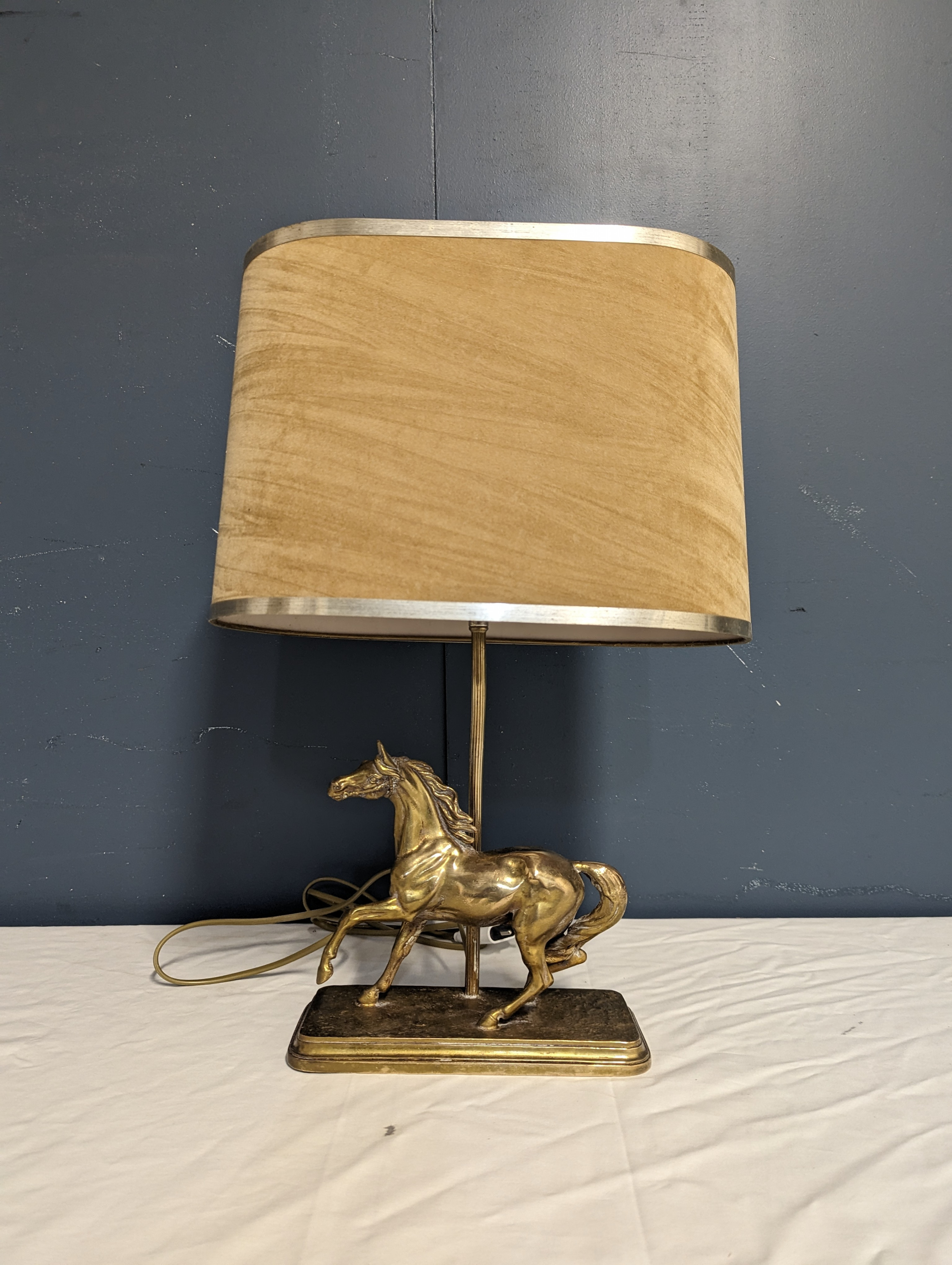 Lampe cheval DLG Maison Charles - La Brocante En Ligne