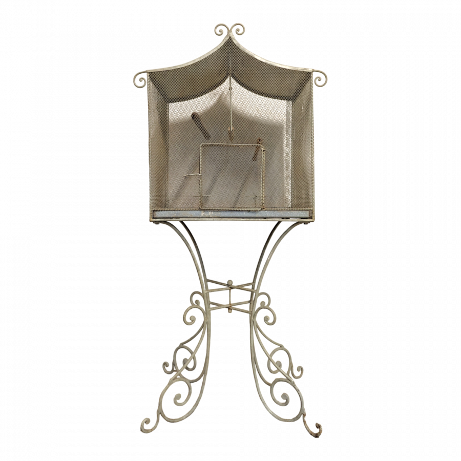 Cage à Oiseaux en fer forgé