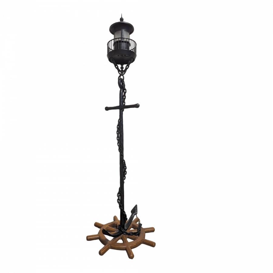 Lampadaire éclectique marin
