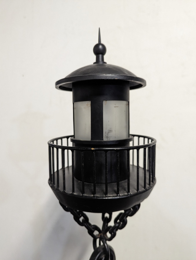 Lampadaire éclectique marin
