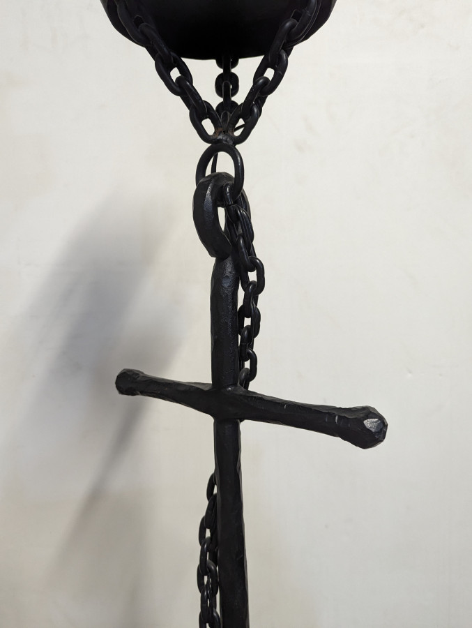 Lampadaire éclectique marin