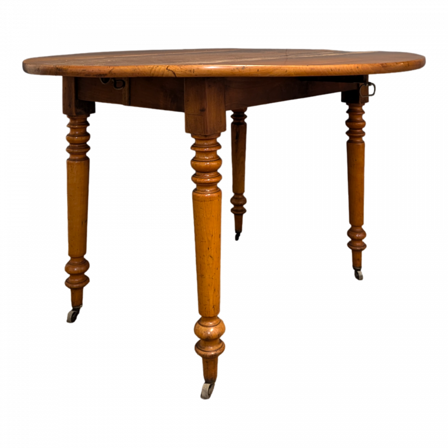 Table à volets avec allonges
