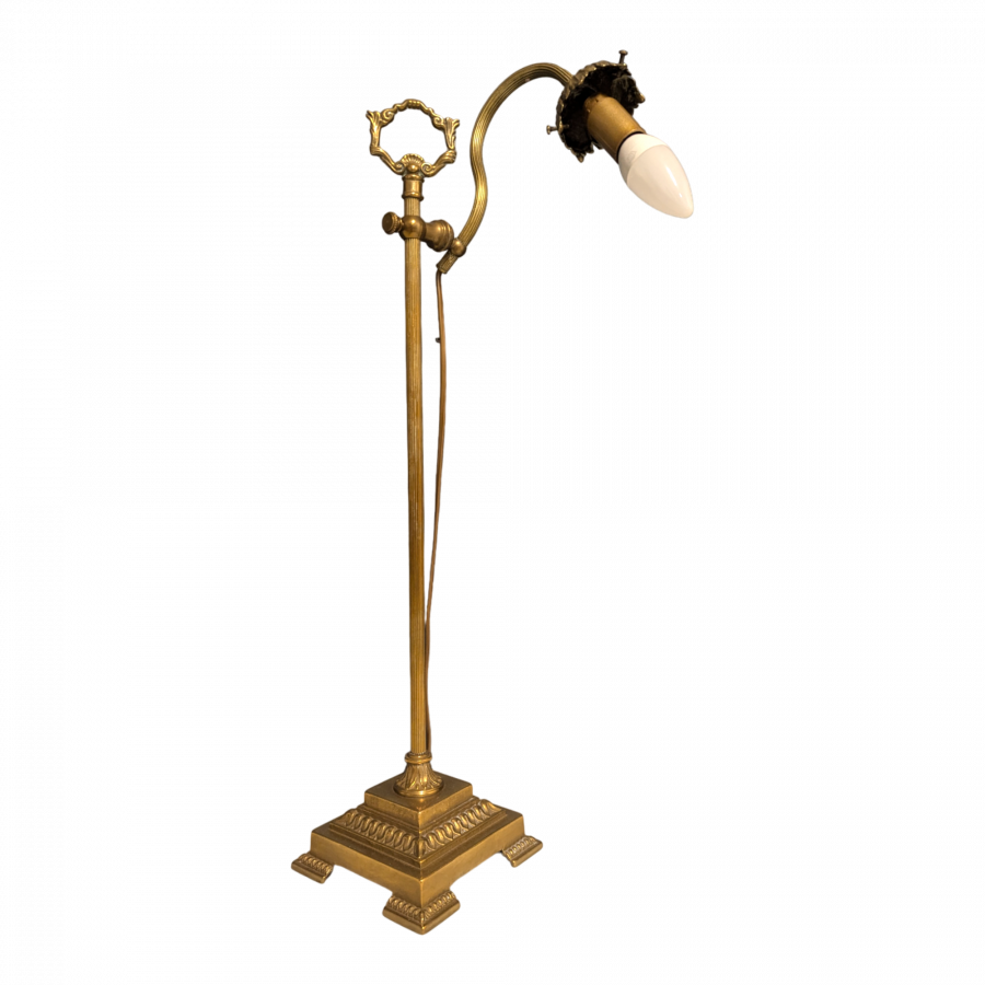 Lampe de bureau en bronze