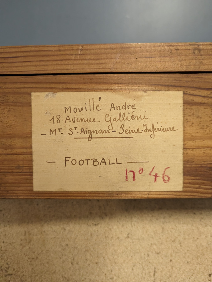 Grand tableau d'André Mouillé «&nbsp;les Footballeurs&nbsp;»